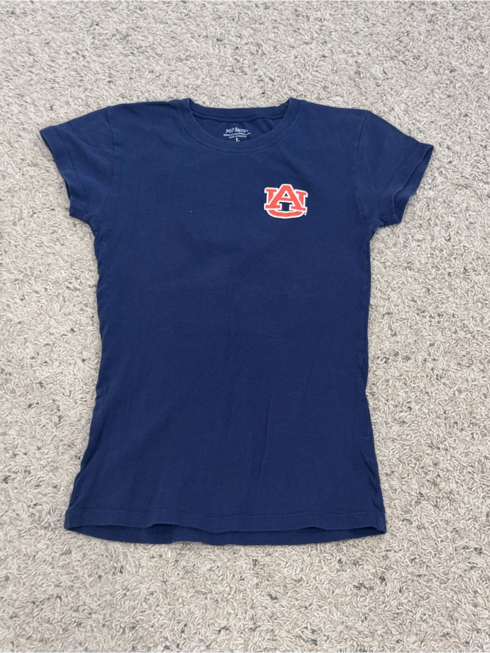 MV Sport Navy Short Sleeve AU Logo Tee - Women's